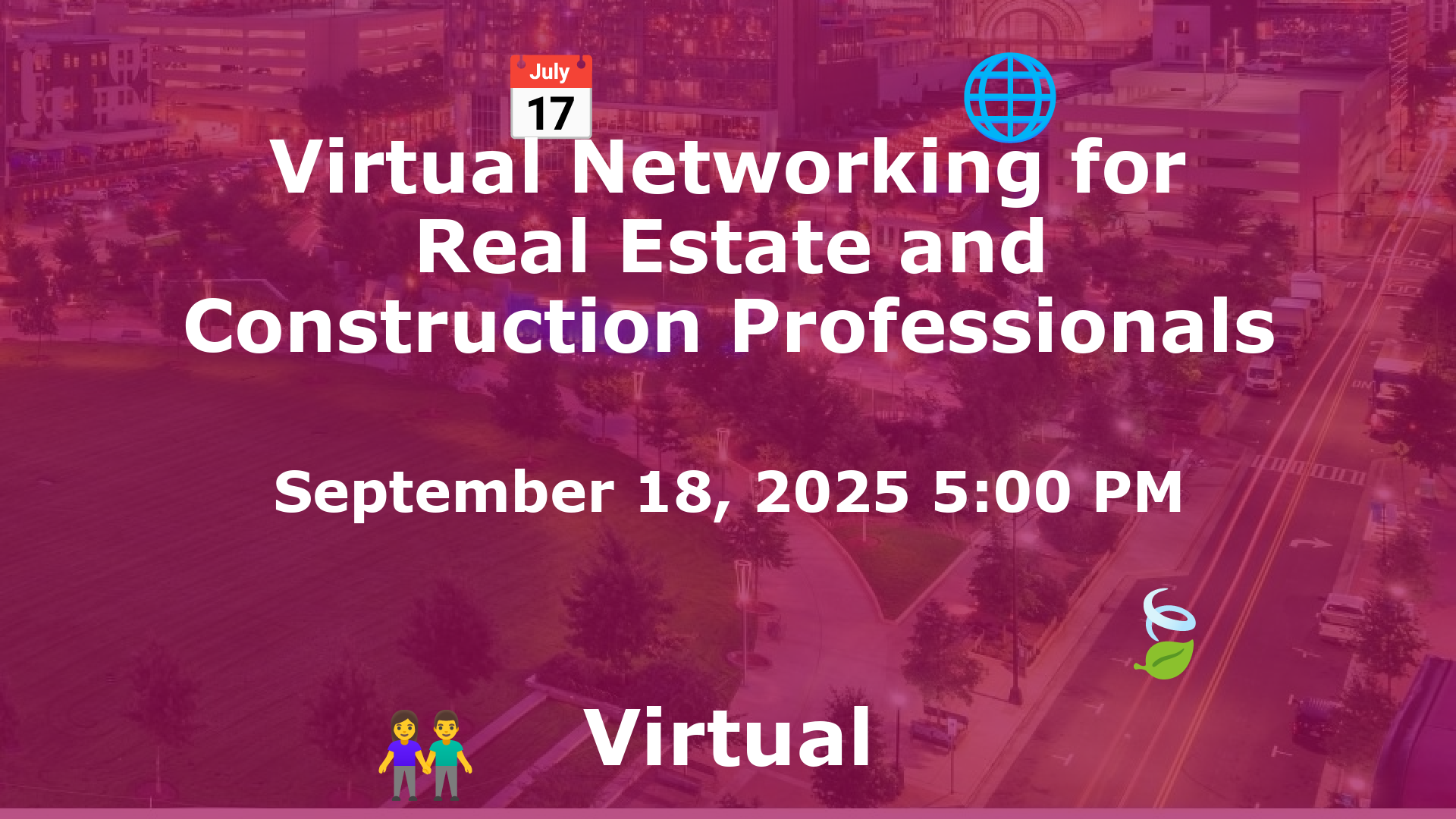 Virtual Networking for Real Estate and Construction Professionals event image